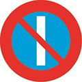 Biển Cấm đỗ xe ngày lẻ