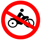 Cấm môtô