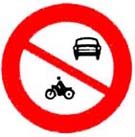 Cấm ôtô và môtô
