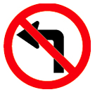Cấm rẽ trái
