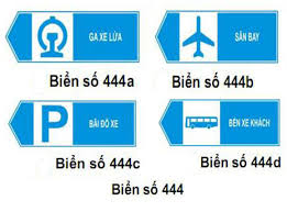 Biển báo phân biệt địa điểm